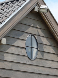eiken houten gebouwen 