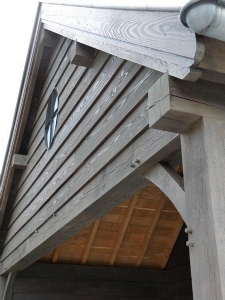 eikenhouten gebouwen 