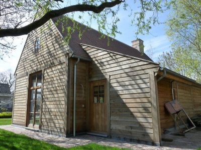 eiken houten gebouwen 
