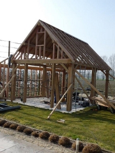 eikenhouten gebouwen 